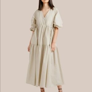 Modern Citizen Lyra Tiered Maxi Dress Medium / Large